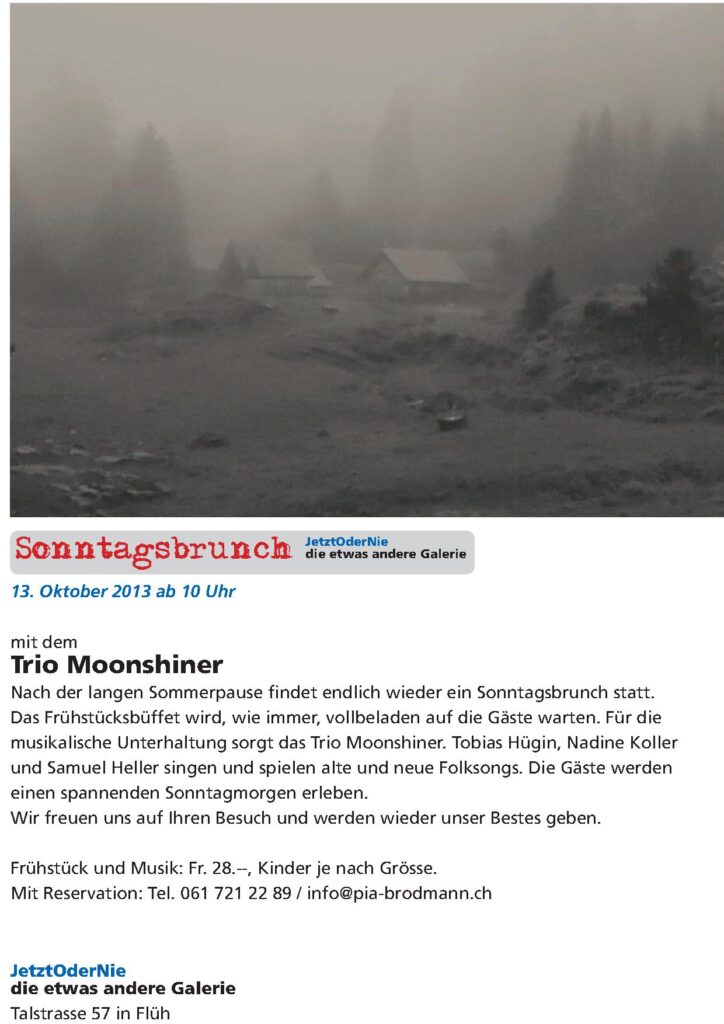 Flyer Gallerie JetztOderNie
